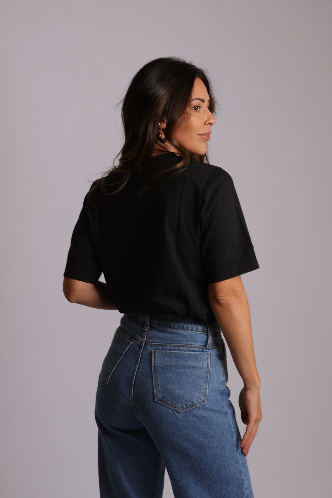 T-shirt Vivi — preta