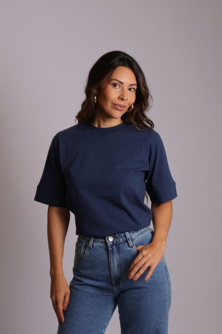 T-shirt Vivi · Azul