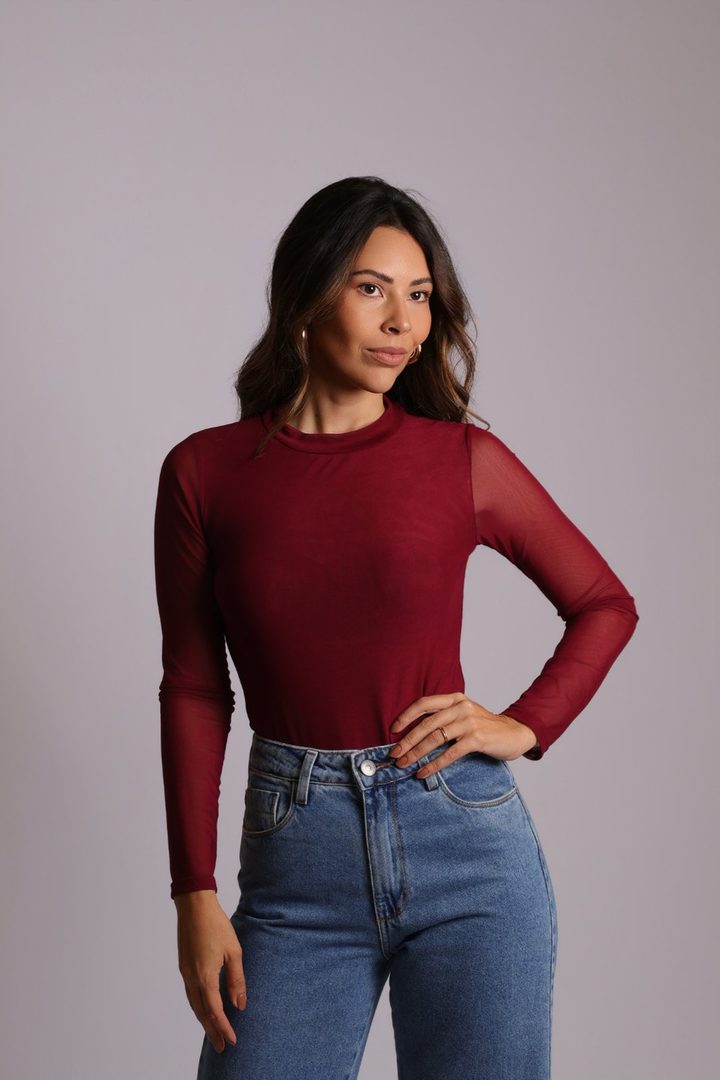 Blusa tule Lily